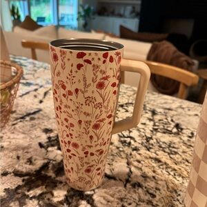 Floral Insulated Travel Mug